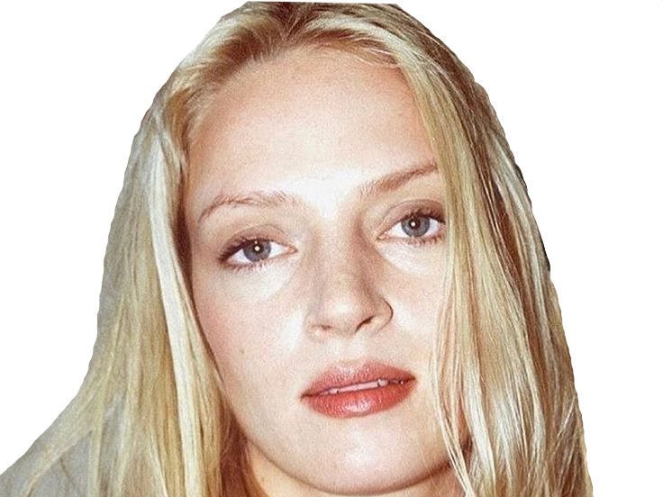 uma thurman kill bill beatrix kiddo rose dassonville blonde yeux bleu bloop