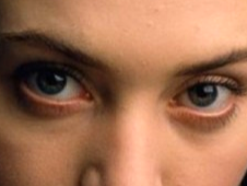 kate winslet blonde anglaise britannique actrice femme jeune annees 90 90s teen yeux regard