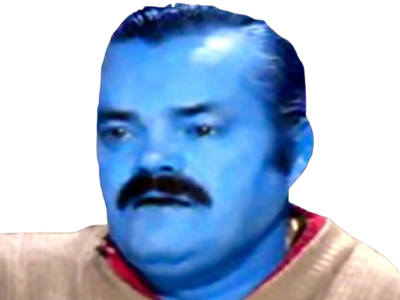 risitas bleu bleue blue couleur issou fantome aquatique marine eau water froid schtroumpf piscine knifos