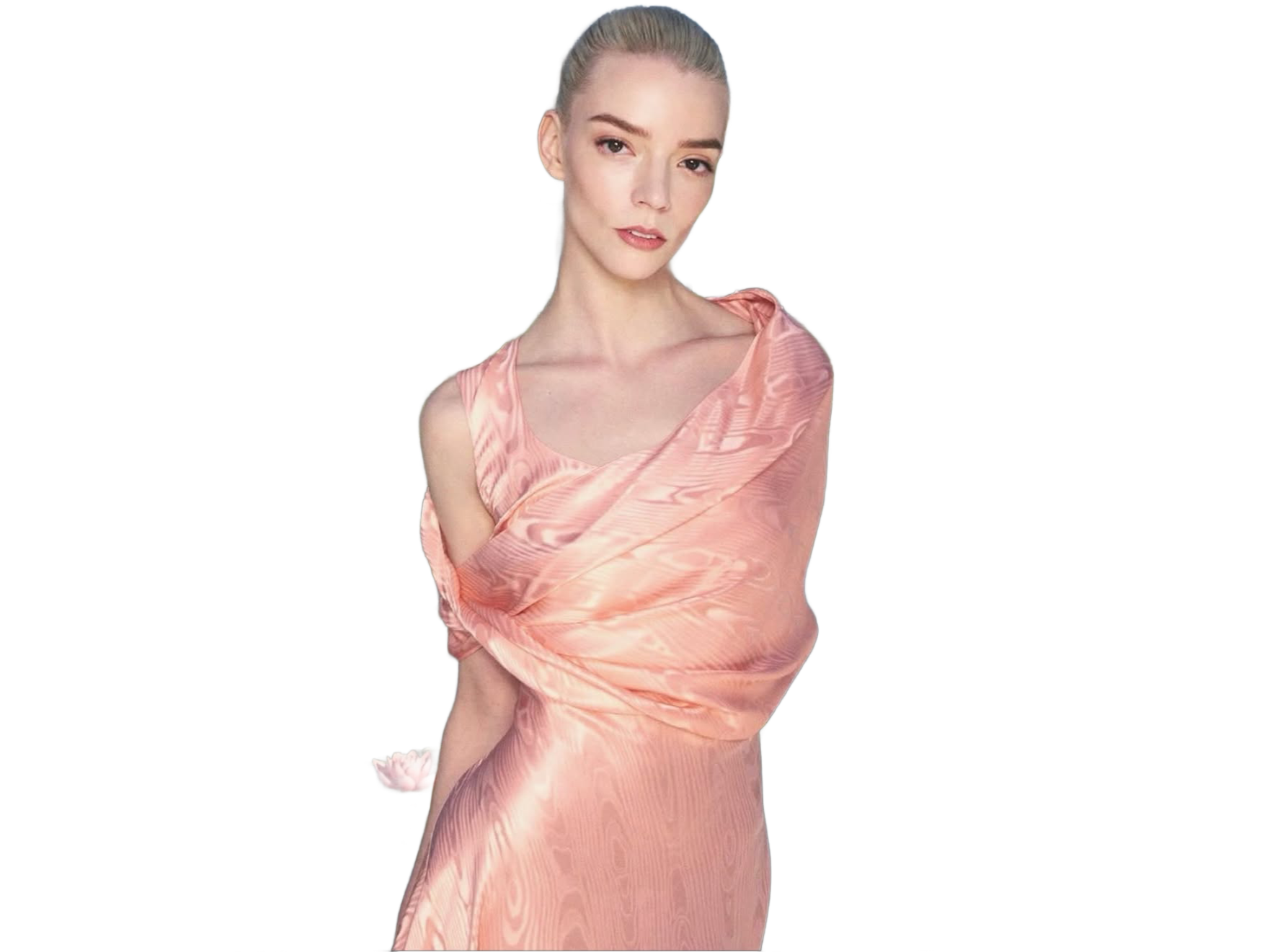 anya taylor joy paris blonde platine