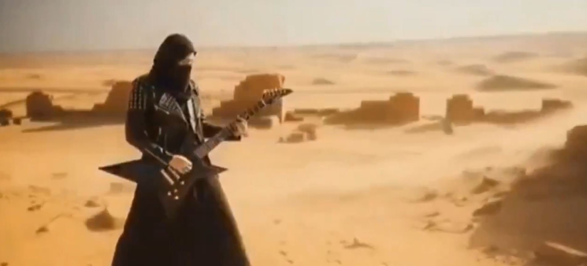 chat iran desert groupe electronique rock chanteuses mollah voilee guitare regime iranien