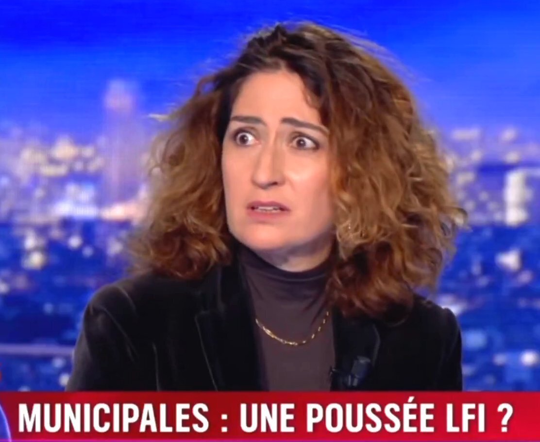 isabelle saporta chokbar de bz vrai screen politic lfi meme twitter