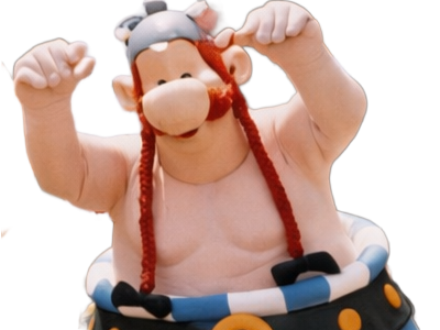 asterix obelix mascotte parc spirou gaulois france gaule romains bd bande dessinee moupe