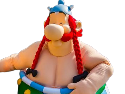 asterix obelix mascotte parc spirou gaulois france gaule romains bd bande dessinee moupe