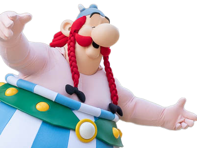 asterix obelix mascotte parc spirou gaulois france gaule romains bd bande dessinee moupe