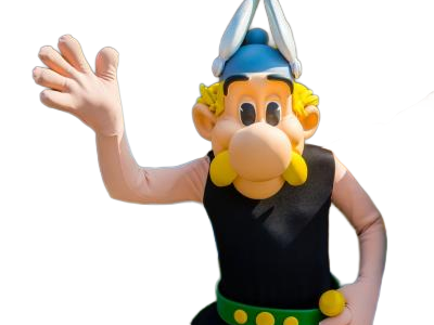 asterix obelix mascotte parc spirou gaulois france gaule romains bd bande dessinee moupe