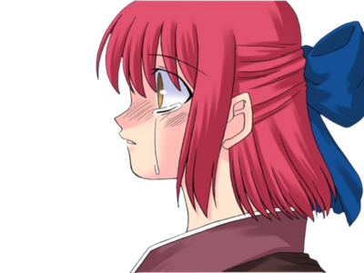 tsukihime typemoon visualnovel kj kikoojap waifu kohaku pleure snif triste profil