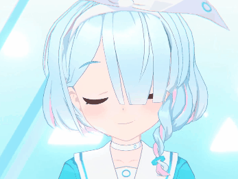 jeu blue archive arona sourire mignonne cute gacha regard tirage pull gif