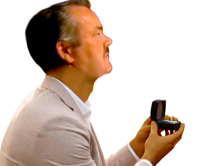 demande en mariage risitas