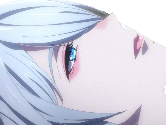 2b nier automata opale de brienne cheveux blanc sans bandeau yeux bleu bloop