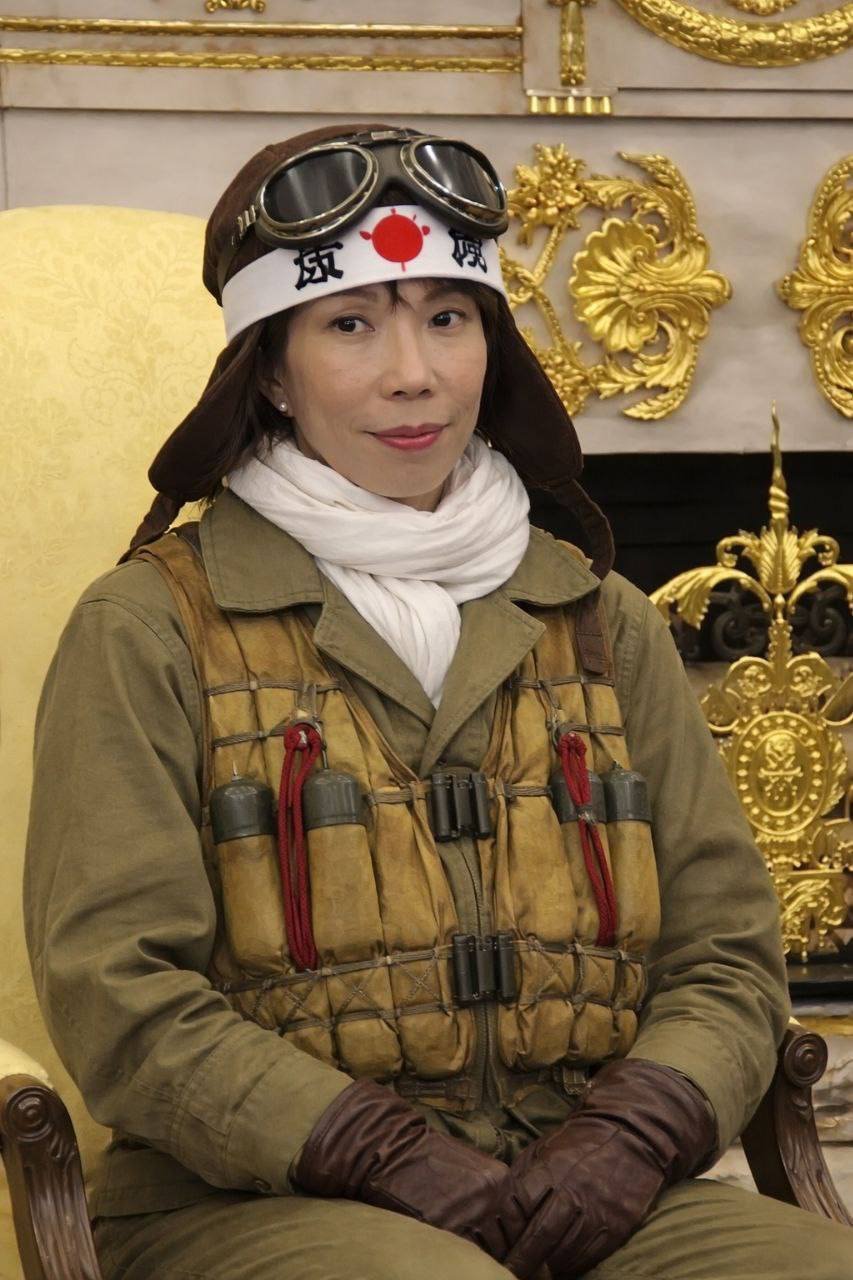 sana taka yen jap nipon pol pearl sushi kamikaze uniform pilot potus crisis visit people