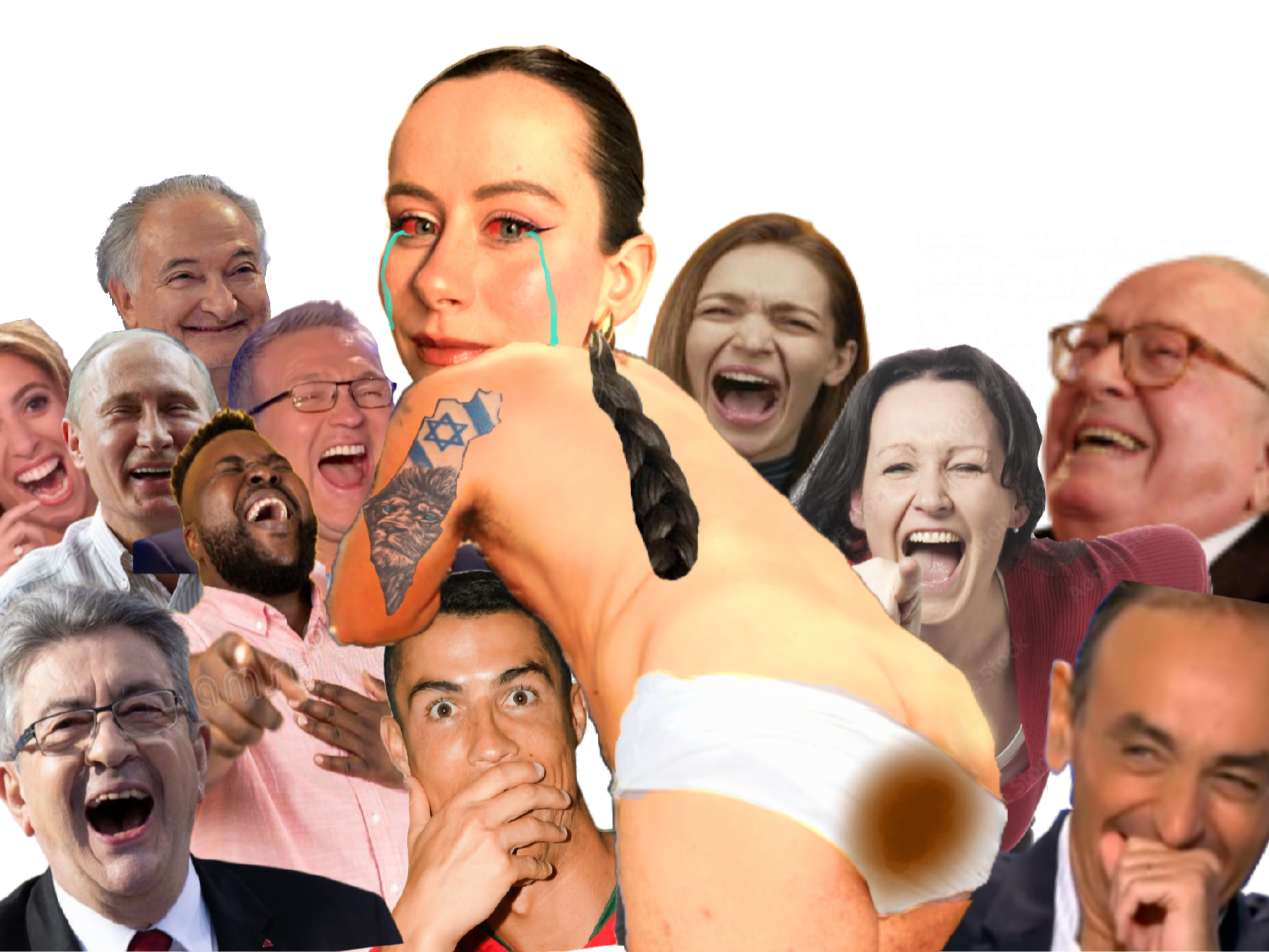 alice cordier nationaliste sioniste prout cash culotte rire soutien israel donut excellence soumission fion pleure