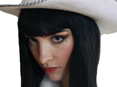 lera abova one piece nico robin live action cheveux noir chapeau bloop