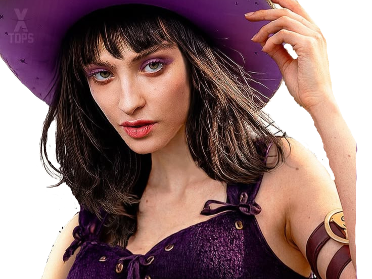 lera abova one piece nico robin live action cheveux noir chapeau bloop
