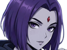 raven-teen-titans-violet-pourpre-dc-comics-demi-demone-trichoporphyree-indigo