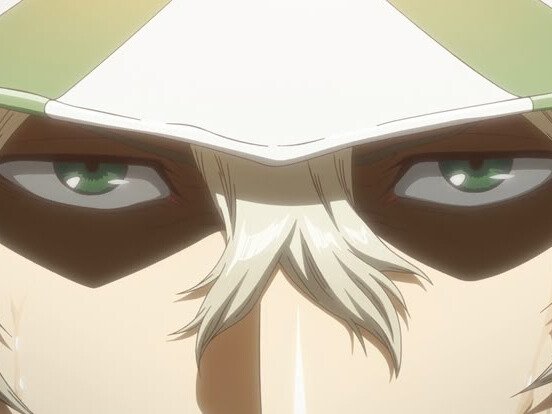 kisuke urahara bleach chapeau vert oeil opimissime bloop