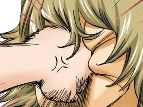 kisuke urahara bleach chapeau vert oeil opimissime bloop poing