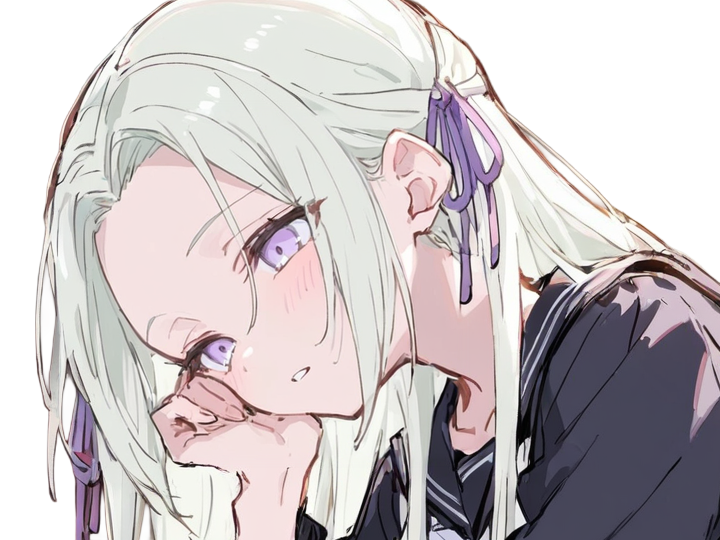 edelgard von-hresvelg edel fire-emblem three-houses fe3h aigles-de-jais imperatrice noble moupe pre-ellipse fatiguee regard-baisse pensante melancolique