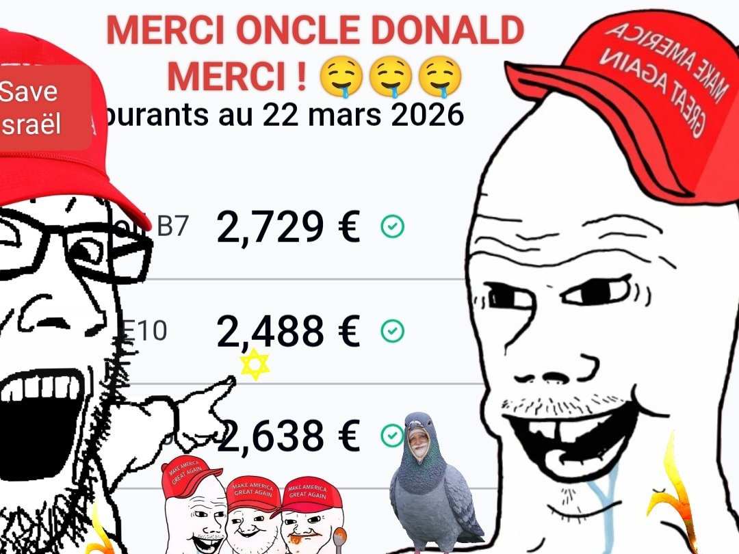 trump golem essence gasoil petrol iran prix pigeon davos argile macron israel argent nwo europe