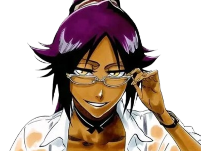 yoruichi shihouin bleach desdemone bloop lunettes
