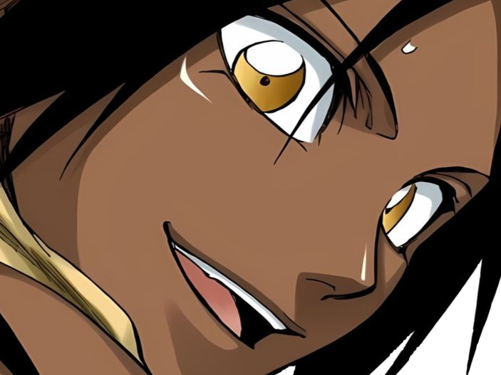 yoruichi shihouin bleach desdemone bloop