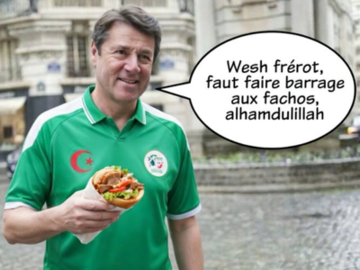 christian estrosi girouette change de veste barrage gauche gauchiste maillot foot algerie algerien wesh wallah