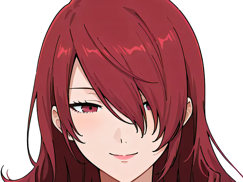 Sticker mitsuru kirijo sees persona 3 reload anime manga jeu rousse femme waifu eleve presidente bde par Dark-63