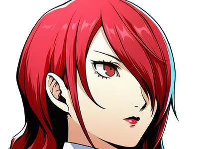 mitsuru kirijo sees persona 3 reload anime manga jeu rousse femme waifu eleve presidente bde