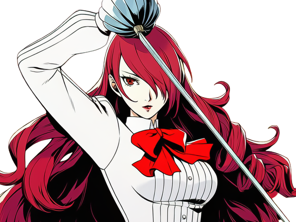 mitsuru kirijo sees persona 3 reload anime manga jeu rousse femme waifu eleve presidente bde