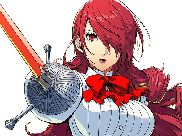 mitsuru kirijo sees persona 3 reload anime manga jeu rousse femme waifu eleve presidente bde
