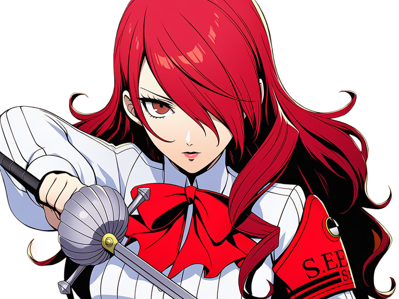 mitsuru kirijo sees persona 3 reload anime manga jeu rousse femme waifu eleve presidente bde