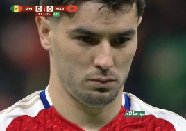 brahim diaz penalty peno panenka maroc senegal can 2025 2026 choke