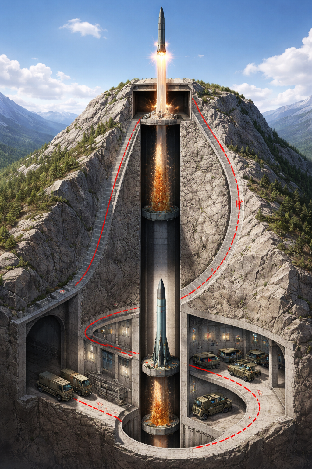 guerre iran lance missile