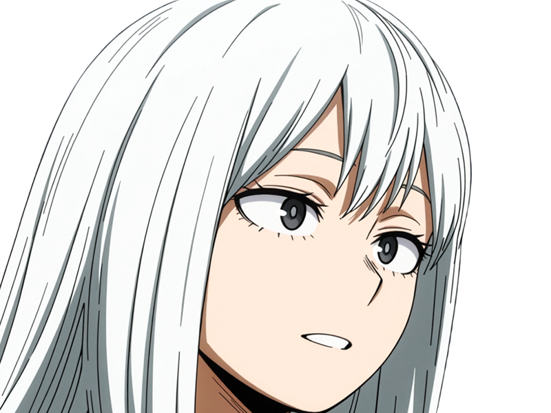 rei todoroki himura hero academia boku manga anime femme cheveux-blanc yeux-gris alter glace
