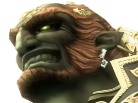 ganon ganondorf moupe roi des voleurs zelda gerudo twilight princess legend moustapha seigneur tenebres