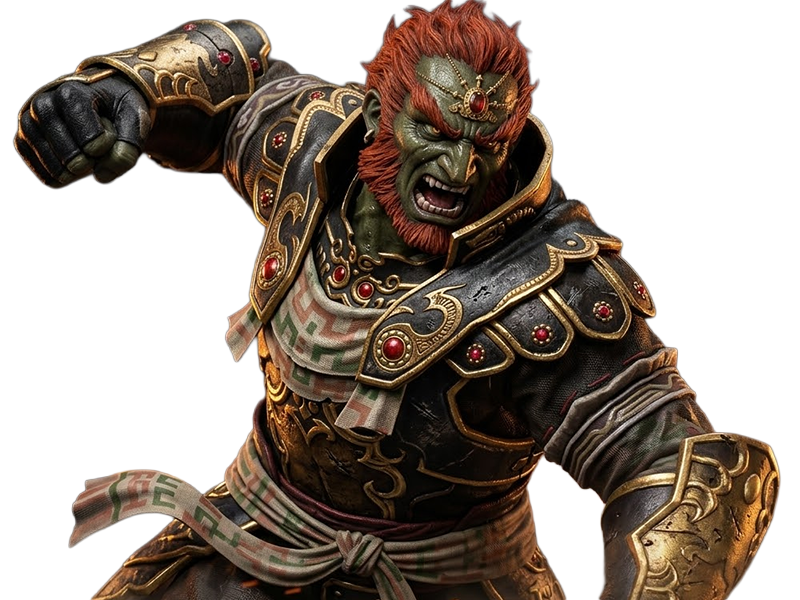 ganon ganondorf moupe roi des voleurs zelda gerudo twilight princess legend moustapha seigneur tenebres