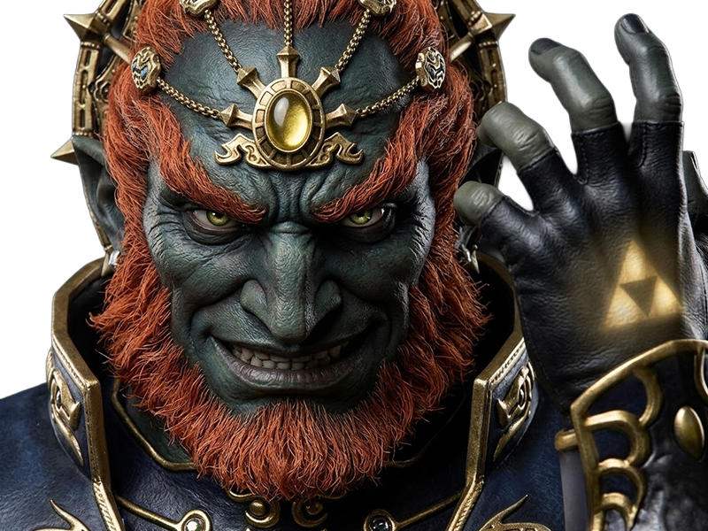 ganon ganondorf moupe roi des voleurs zelda gerudo twilight princess legend moustapha seigneur tenebres