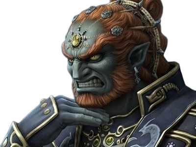 ganon ganondorf moupe roi des voleurs zelda gerudo twilight princess legend moustapha seigneur tenebres