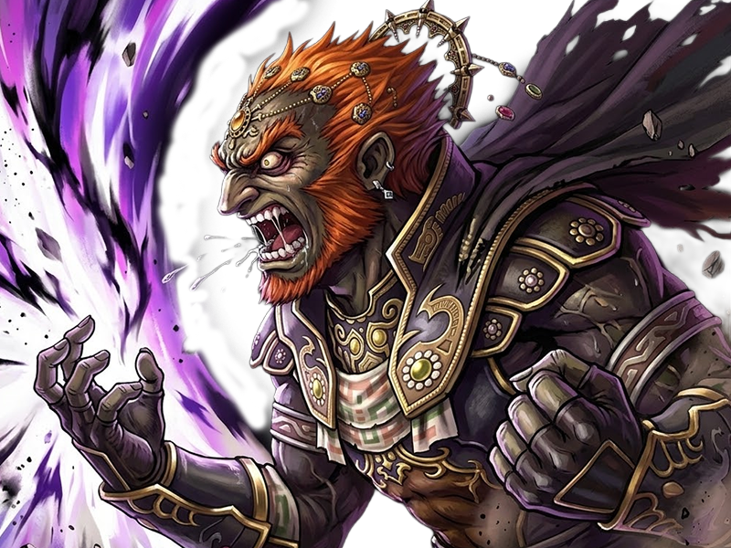 ganon ganondorf moupe roi des voleurs zelda gerudo twilight princess legend moustapha seigneur tenebres