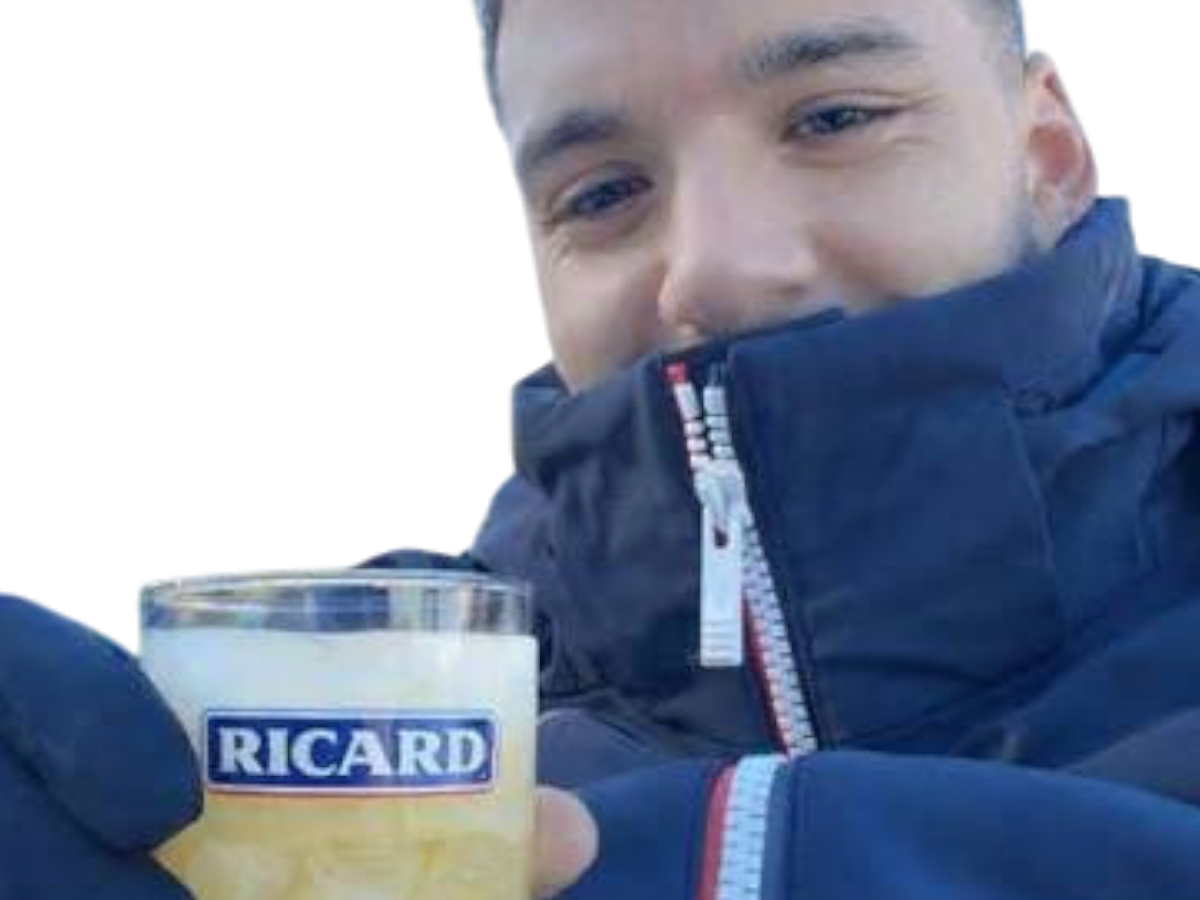 geronimo rulli verre ricard pastis pastaga doudoune anorak parka manteau om marseille