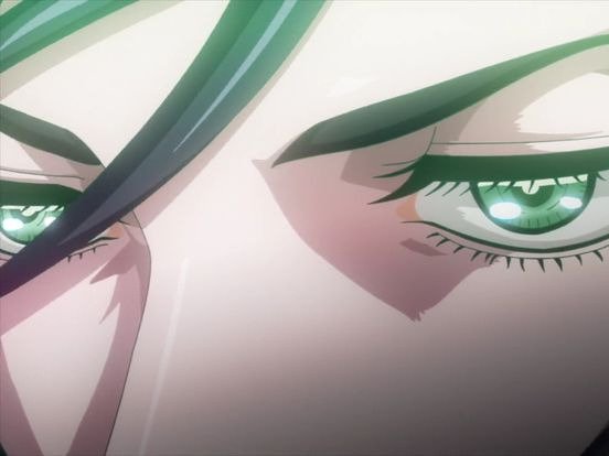 brunhilde record of ragnarok brunehilde valkyrie cheveux bleu nuit yeux vert broche aile bloop