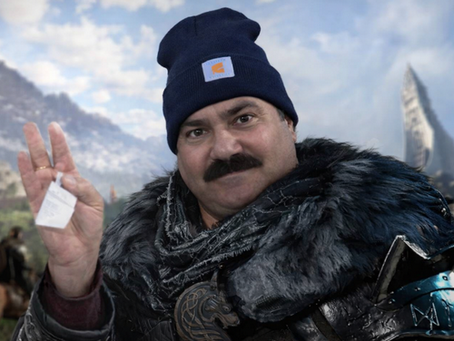 crimson desert guerrier kliff macduff cigare fume mouchoir