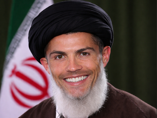 iran ali khamenei ronaldo