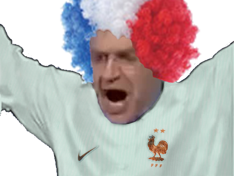 partrick montel alors peut etre 2026 maillot france football edf exterieur perruque