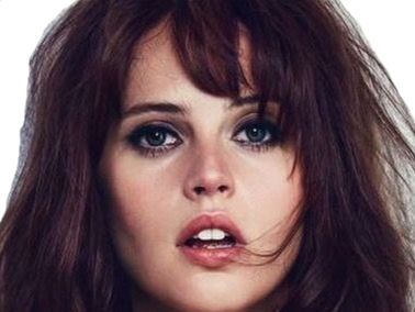 felicity jones star wars cheveux noir poetesse non romancable dommage bloop