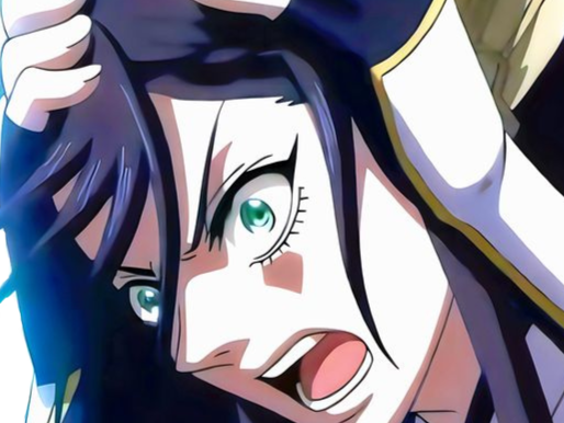 brunhilde record of ragnarok brunehilde cheveux bleu nuit yeux vert broche aile bloop