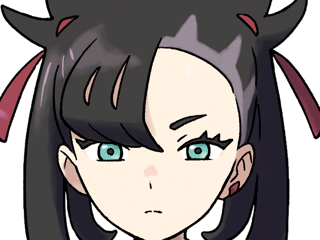 rosemary marnie mary pokemon pkm 8g galar dresseuse rivale anime jeu femme gothique punk