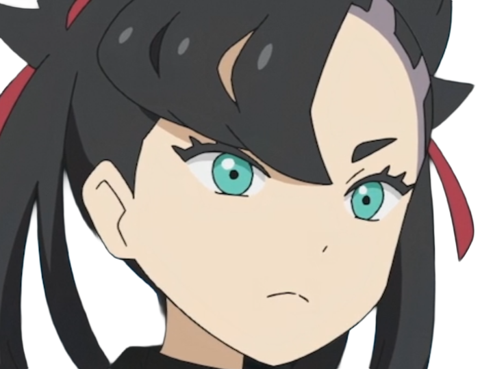 rosemary marnie mary pokemon pkm 8g galar dresseuse rivale anime jeu femme gothique punk