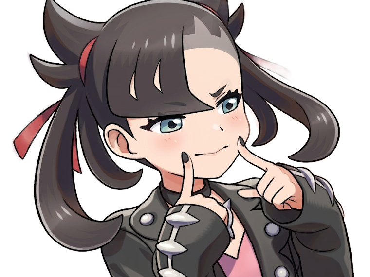 rosemary marnie mary pokemon pkm 8g galar dresseuse rivale anime jeu femme gothique punk