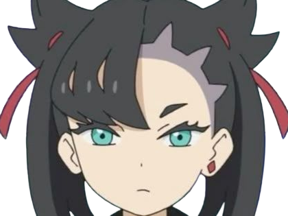 rosemary marnie mary pokemon pkm 8g galar dresseuse rivale anime jeu femme gothique punk